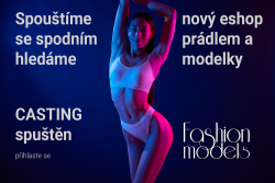 Chcete být v magazínu a předvádět luxusní oděvy včetně spodního prádla?